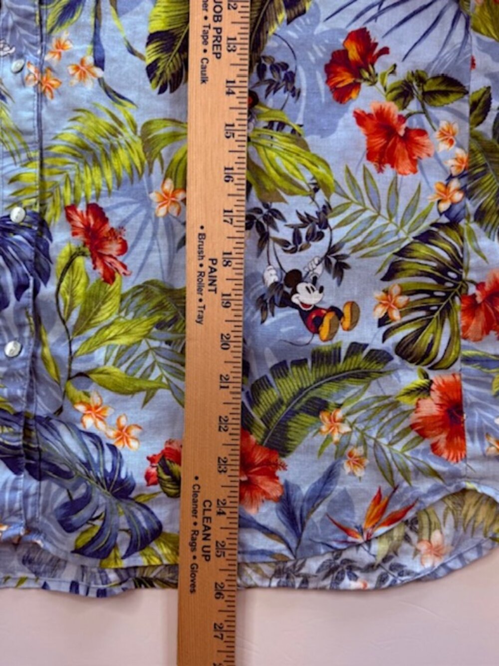 Tommy Bahama Disney Shirt Women's M Multicolor Mickey Hawaiian Floral Tropical - Picture 6 of 10